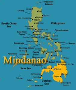 Минданао карта